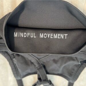 Dark Green / Black Women's Sports Bra Stretchy Adjustable Straps High Quality